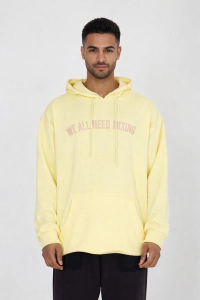 Elegant هودي بالون الاصفر