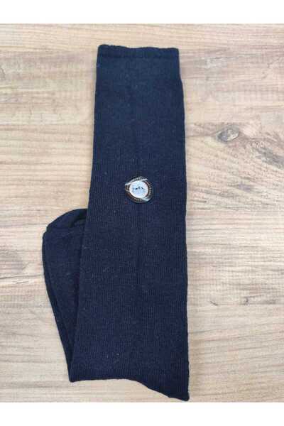 erceys Women's 1 Pair Plain Wool Knee-High Socks Max Warmth