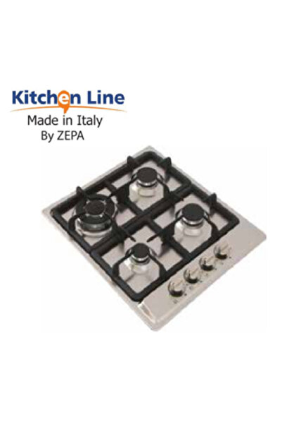 Kitchen Line Stainless Steel Gas Hob 60 cm -