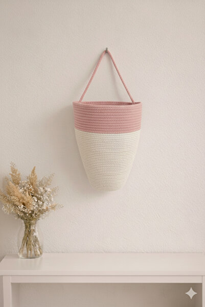 ÖRGÜM Bag Holder Decorative Bag Organizer Basket 30X20 cm