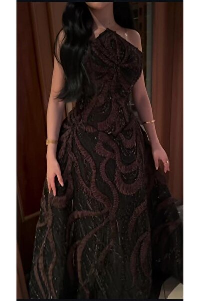 NO BRAND فستان أنيق فاخر عهد بوتيك