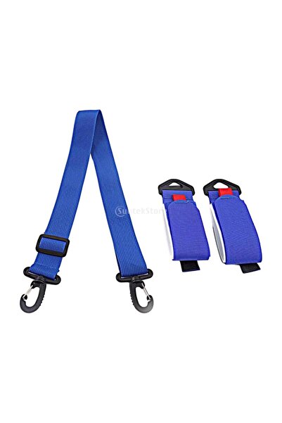 Choice blue Ski Carrier Strap Durable Men Women Shoulder Carrier Lash Snowboard Shoulder Strap for Snowboar