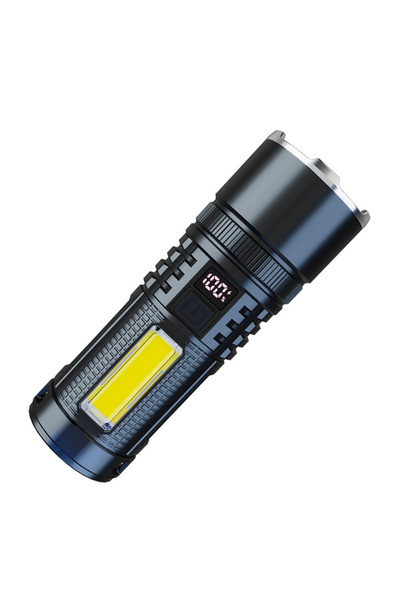 Choice S56 Portable Torch 40W COB Strong Light LED Flashlight USB Rechargeable Bright Household Lamp Built