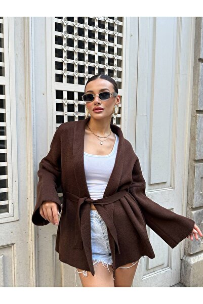 Abalı Yeni sezon kışlık triko ceket Alhawi Yumuşak yün Alhawi Biysen model