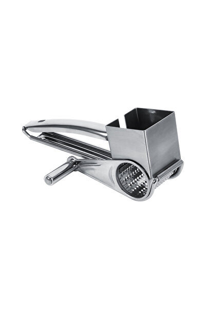 Choice silver Grater Multifunctional Kitchen Craft Rotary Stainless Steel Che...