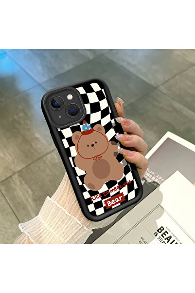 ucuc حافظة هاتف ممتصة للصدمات من السيليكون الأسود المتوافق مع هاتف iPhone 14 ...