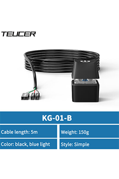 Choice KG-01-5 TEUCER 1.65/5/10M Colorful LED Computer Desktop Switch PC Moth...