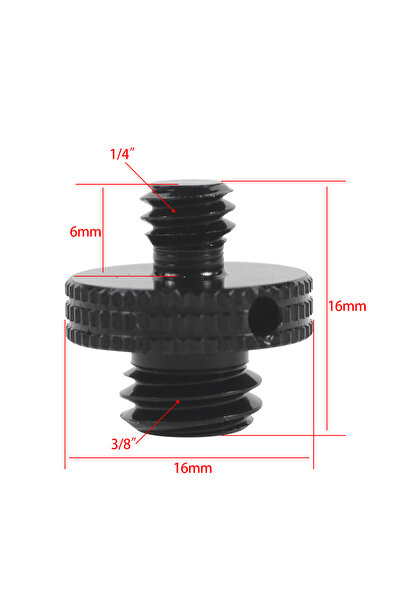 Choice 14 M to 38 M Reinforce Camera Conversion Screw Adapter 1/4 to 3/8 M4 M...