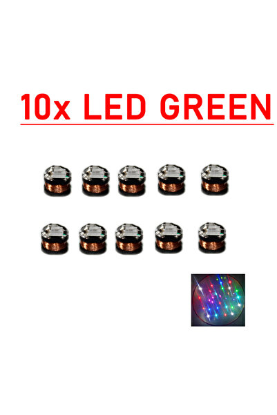 choice2 10 مصابيح LED خضراء، نطاق 0-70 مم، مزودة بمصدر طاقة لاسلكي USB، وجهاز...