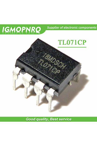 Choice 10 قطع من مكبر العمليات TL071CP TL071 DIP-8، جديد أصلي