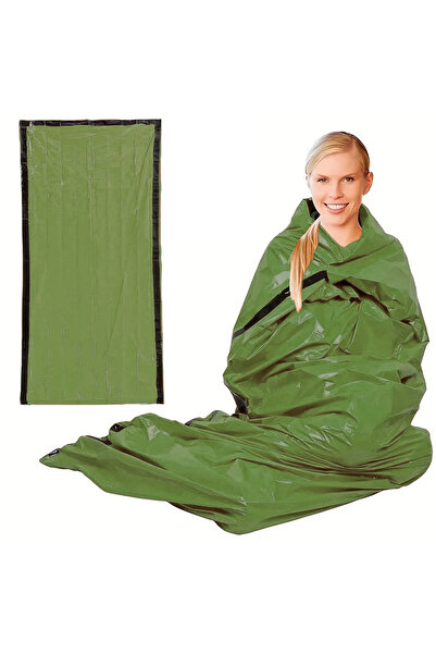 Choice army green Portable Waterproof Emergency Survival Sleeping Bag Outdoor Edc Camping Gear Thermal Sack