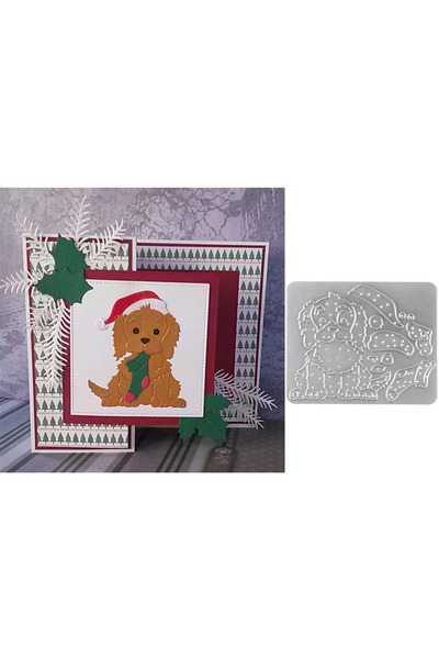 Choice قوالب تقطيع معدنية لعيد الميلاد H4005: جرو، دب، بابا نويل، كب كيك، بسك...