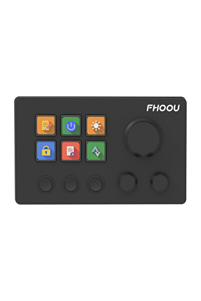 Choice لوحة مفاتيح Mirabox N3 Streamdeck سوداء، شاشة قابلة للتخصيص، مقبض، لوح...