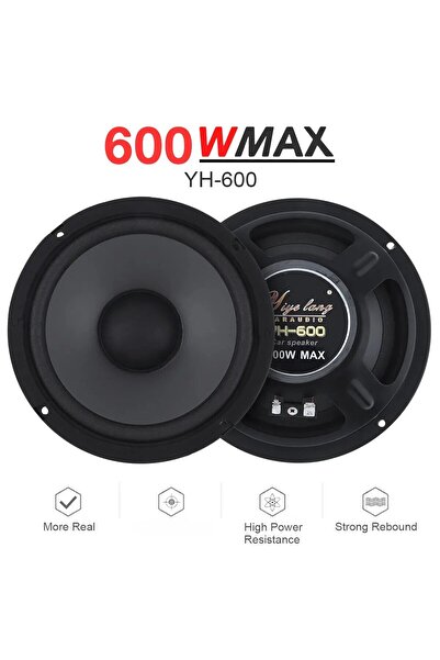 Choice نظام صوتي للسيارة مكون من 6 مكبرات صوت 6.5 بوصة بقدرة 600 واط / مكبرات صوت 5 بوصة بقدرة 500 واط / مكبرات صوت 4 بوصة بقدرة 400 واط، مكبرات صوت محورية، نظام صوتي كامل النطاق للسيارة.