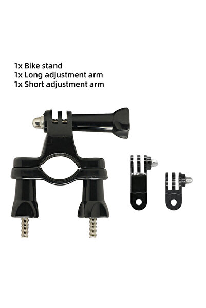 Choice حامل دراجة نارية مثبت على مقود الدراجة لكاميرات Gopro Hero 13 12 11 10 9 8 SJCAM SJ4000 AKASO X5 بوصة.