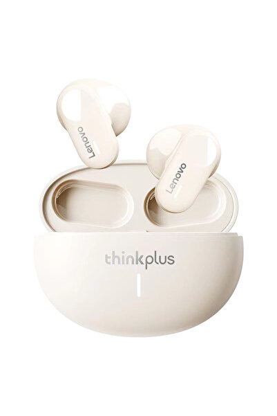 LENOVO Beige Original LP19 Bluetooth Earphones TWS HIFI Wireless In-Ear Earbuds Sports Headphones Dual ...