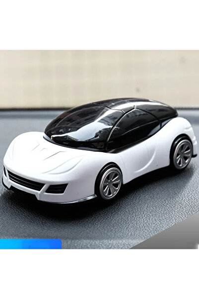 Choice حامل هاتف ذكي أبيض اللون، قابل للدوران 360 درجة، بتصميم سيارة إبداعي، ...