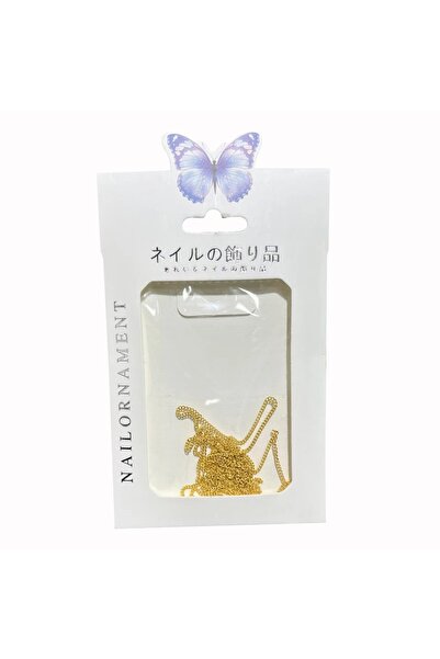 Choice سلسلة تزيين الأظافر الماسية بطول 50 سم، دلايات أظافر ملونة، إكسسوارات ...