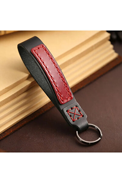 Choice سلسلة مفاتيح سيارة سوداء إبداعية عالمية من الجلد، أنيقة للرجال والنساء...