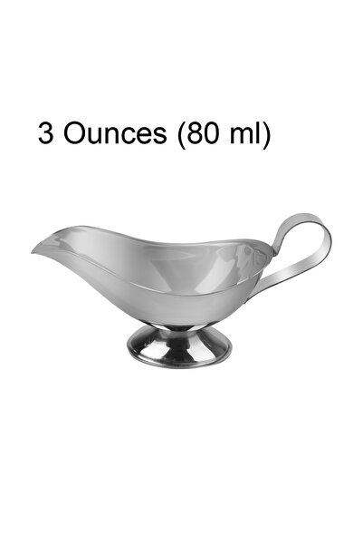 Choice 3 Ounces 80 ml 304 Stainless Steel Western Food Juice Boat Fruit Salad...