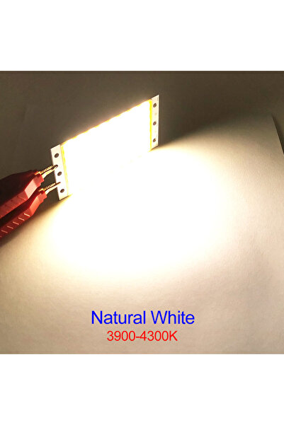 Choice لوحة إضاءة LED COB بيضاء طبيعية 94×50 مم 15 واط تيار مستمر 12 فولت إضا...