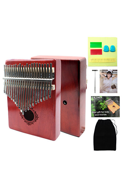 Choice5 21 Keys Flower 17 21Keys Kalimba Thumb Piano Solid Wood Veneer Keyboa...