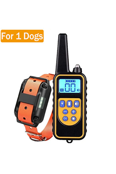 Choice طوق تدريب كهربائي للكلاب مقاوم للماء ومضاد للنباح مع جهاز تحكم عن بعد ...
