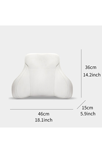 Choice وسادة خصر لمسند رأس سيارة تسلا، وسادة خصر، وسادة دعم الخصر، لب من القطن الميموري، مادة مقاومة للبقع، مسند ظهر السيارة