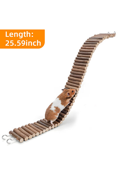 Choice لعبة جسر معلق للهامستر - سلم تسلق طويل للهامستر السوري القزم والفئران