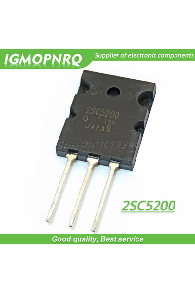 Choice 5 قطعة 2SC5200 TO-3P C5200 TO-3PL 5200 جديدة ومبتكرة