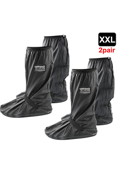 Choice زوجان من أغطية أحذية المطر للدراجات النارية والسكوتر والدراجات الترابي...