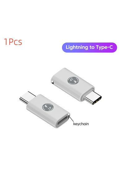 BSN محول واحد من نوع USB-C إلى Lightning يدعم الشحن السريع، محول من نوع USB-C...
