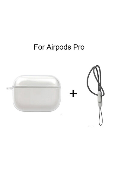Choice جراب شفاف لسماعات AirPods Pro، متوافق مع AirPods Pro2 و4 و3 و2 و1 Pro،...