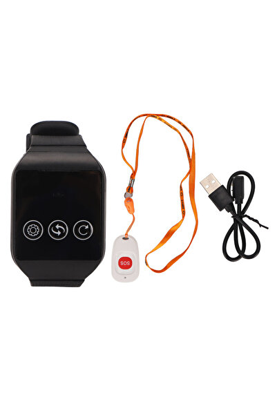 Choice جهاز استدعاء مقدم الرعاية اللاسلكي SOS مقاوم للماء وإشارة ثابتة واهتزا...