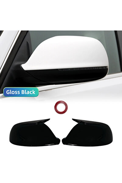 Choice Gloss Black For Audi Q5 SQ5 8R 2009-2017 Q7 4L Facelift 2010-2015 side Wing Rear View Rearview Mirro