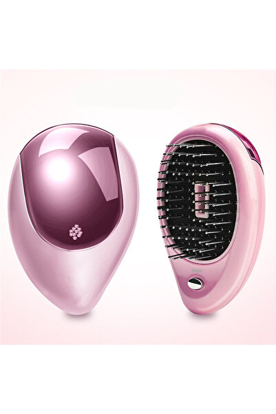 Choice فرشاة شعر أيونية مضادة للكهرباء الساكنة باللون الوردي، فرشاة شعر كهربا...