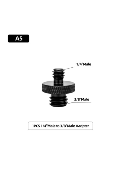 Choice مجموعة محولات تثبيت الكاميرا A5 لكاميرات GoPro و DJI Osmo و insta360 و...