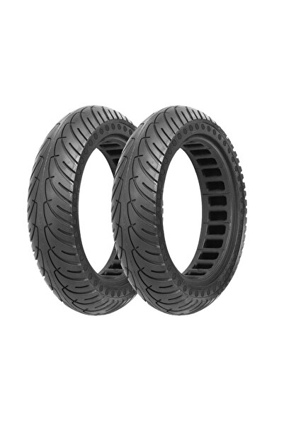 Choice إطاران أسودان صلبان مقاس 8.5 بوصة لدراجة M365 1S Pro الكهربائية، ممتص ...