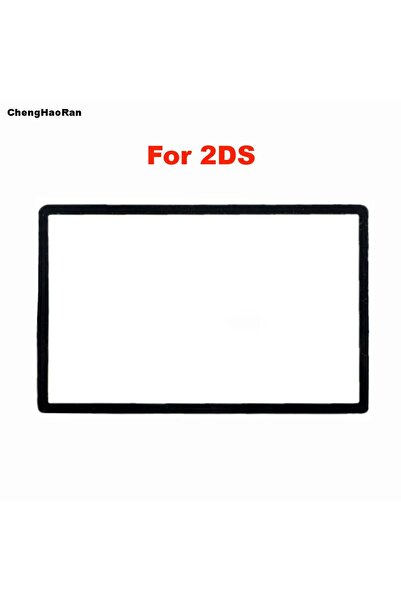 Choice black 1piece Colorful Upper LCD cover for 2DS Top LCD Screen New Plast...