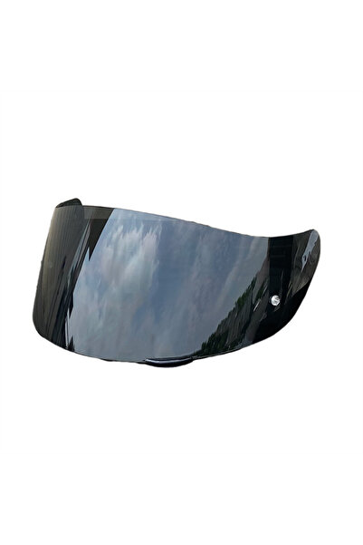 Choice واقي وجه أسود داكن K1 لخوذات AGV K5 K5S K1S K3SV، واقي وجه مطلي بالكهرباء ومحمي من الأشعة فوق البنفسجية