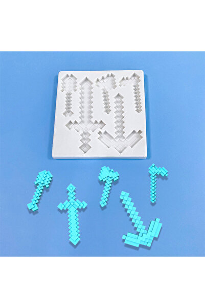 Choice SL3424-2 "مكعبات بناء جرو صغير" قالب سيليكون سائل من أربع قطع لخبز كعكة الشوكولاتة