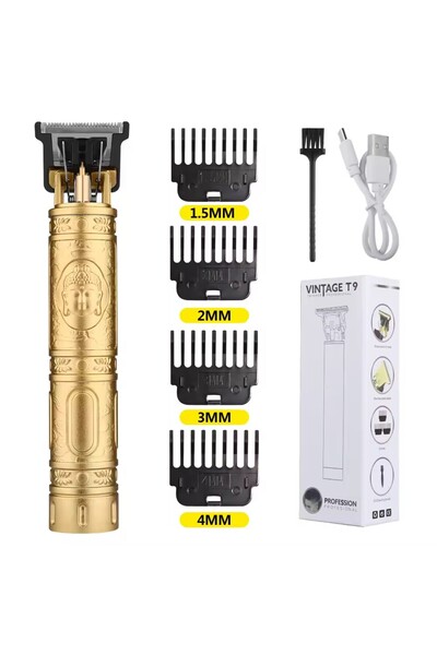 Choice Gold buddha Professional Vintage Hair Clippers and Trimmers Kit, Recha...