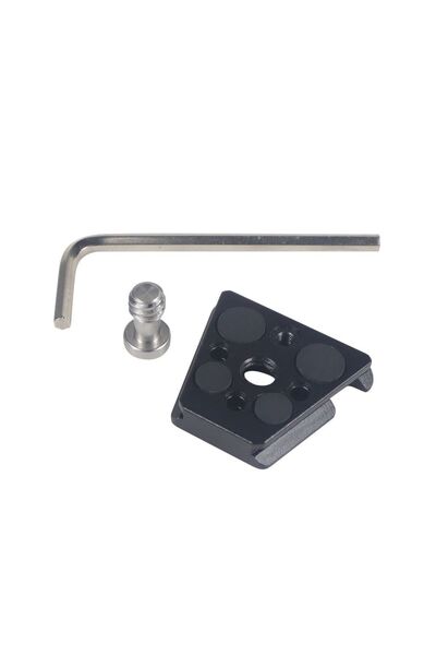 Choice مشبك حقيبة ظهر مزود بلوحة على شكل حرف V للدراجة فقط، مشبك سريع الفك لل...