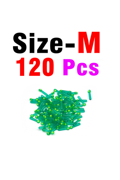 Choice M MNFT 120 قطعة من عوامات صيد الأسماك المصنوعة من السيليكون القوي، عوا...
