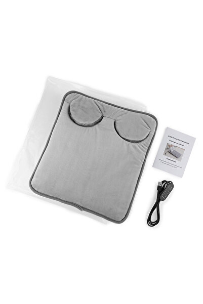 Choice وسادة تدفئة كهربائية للقدمين، قابلة للغسل، مزودة بكابل USB من النوع E،...