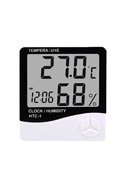 Choice1 HTC-1 LCD Electronic Digital Temperature Humidity Meter Indoor Outdoo...