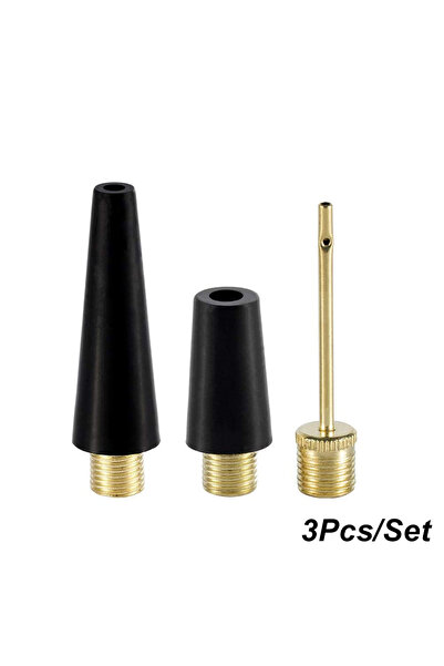 Choice1 Three Tire Valve Adapter Ball Pump Needle Balloon Nozzle Inflation Ki...