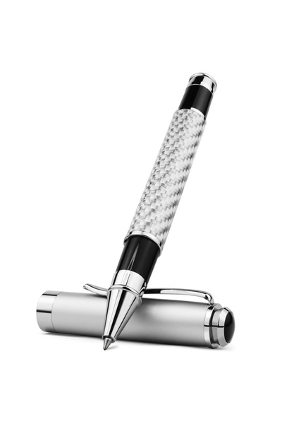 Choice Silver STONEGO Carbon Fiber Signature Pen, Premium Metal Gel Ink Pens ...