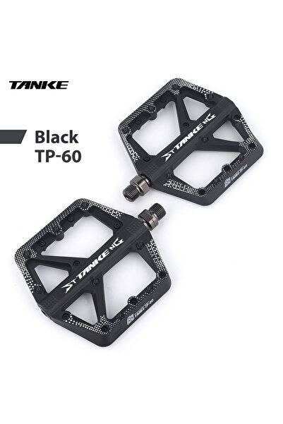 Choice دواسات دراجة جبلية سوداء من النايلون من TANKE، عريضة، مانعة للانزلاق، ...