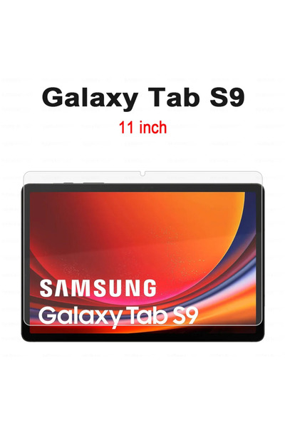 Choice واقي شاشة زجاجي مقوى عالي الدقة مقاوم للخدش لجهاز Galaxy Tab S9 (قطعتان) متوافق مع أجهزة Tab S8 وS8 Plus وS8 Ultra
